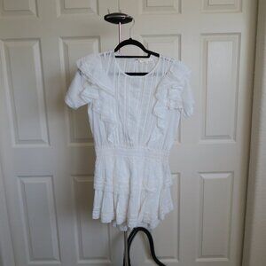 LoveShackFancy Natasha Heritage Mini Dress